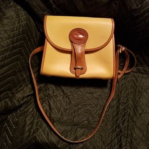 Dooney & Bourke  Crossbody Bag Purse Yellow Pebble
